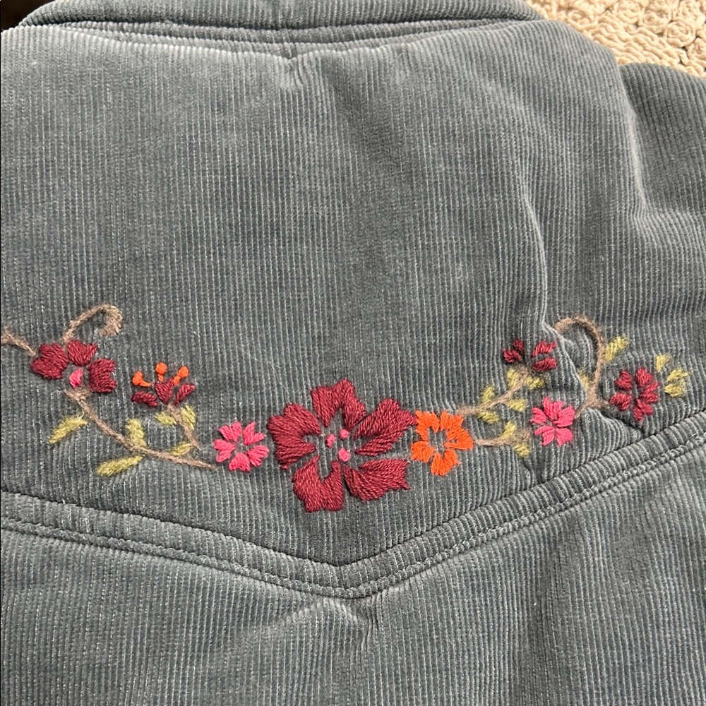 90s Quicksilver Roxy Corduroy vest sz:m - Picture 7 of 12